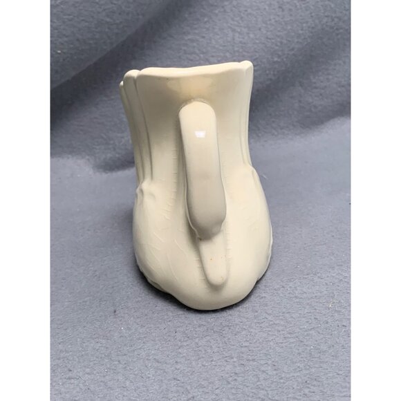 Vintage Ceramic Swan Planter By Shawnee Pottery - Picture 4 of 8